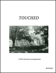 Touched SATB choral sheet music cover Thumbnail